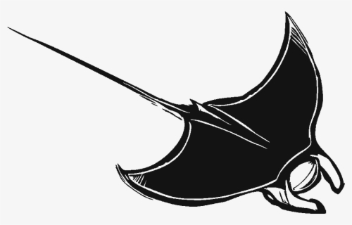 Transparent Stingray Clipart - Manta Ray Tribal , Free Transparent