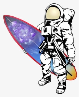 Clip Art Astronaut Surfer - Surfboard , Free Transparent Clipart ...