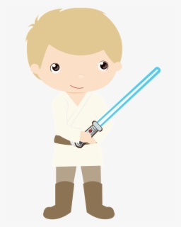 Star Wars Luke Skywalker Cartoon , Free Transparent Clipart - ClipartKey