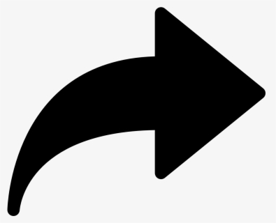 Forward Arrow Filled Icon - Arrow Share Icon Png , Free Transparent ...