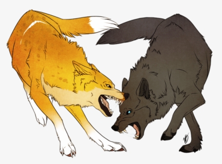 Dog Clipart Clipart Dog Fight - Cat And Dog Clip Art , Free Transparent