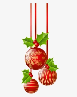 Christmas Decoration Clipart - Transparent Background Free Christmas ...