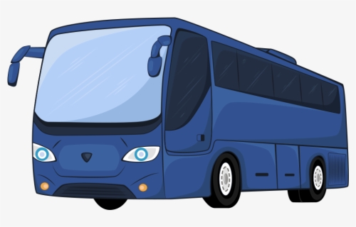Airport Bus Transport Transit Bus Car - Cartoon Clipart Shuttle Bus Bus