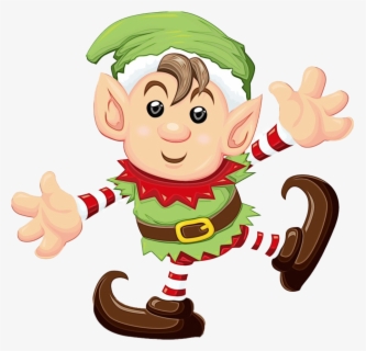 Santa Elves Transparent Png - Transparent Background Christmas Clip Art ...