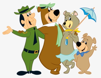 Yogi Bear Waving - Yogi Bear , Free Transparent Clipart - ClipartKey