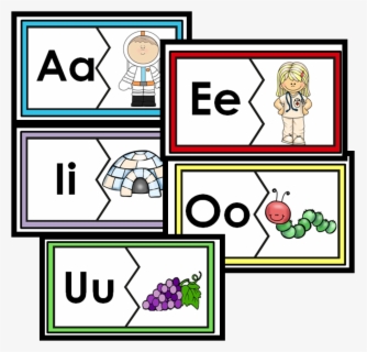 Cute Vowels A E - Clip Art Vowels , Free Transparent Clipart - ClipartKey