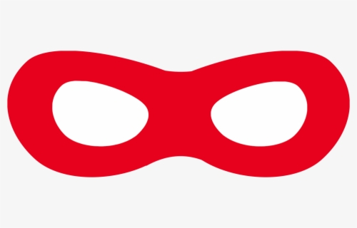 Red Superhero Mask Printable , Free Transparent Clipart - ClipartKey