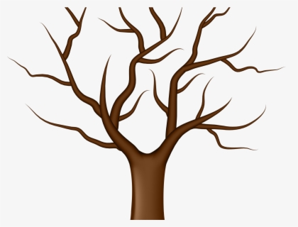 Bush Clipart Bare Large Printable Tree Template Free Transparent Clipart Clipartkey