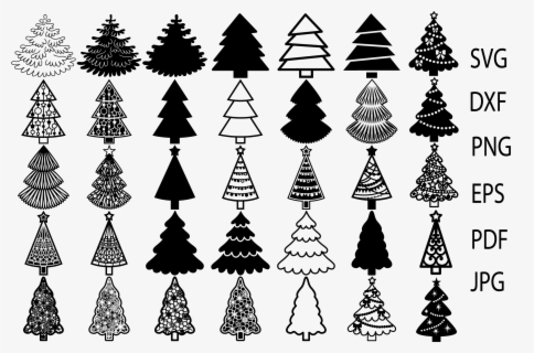 Christmas Tree Svg, Christmas Clip Art Example Image - Christmas Tree ...