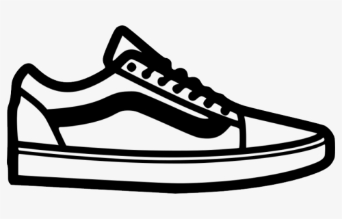 vans shoes drawing