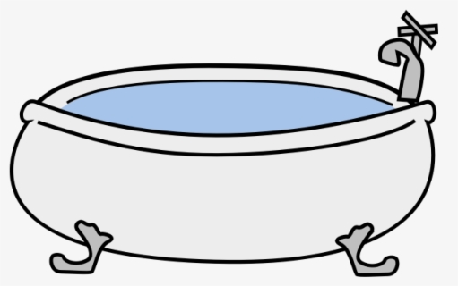 Vector Graphics Of Old Style Bath Tub - Bathtub Clip Art , Free ...