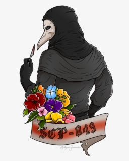 Scp 049 Banner Ot Roslynnsommers Scp 049 Plague Doctor Plague Doctor Baby Scp 049 Free Transparent Clipart Clipartkey