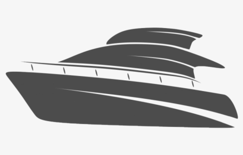 Transparent Yacht Clipart Black And White - Yacht , Free Transparent