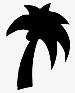 Black And White Sunset Clipart - Palm Tree Clip Art , Free Transparent ...