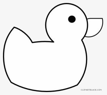 Free Duck Black And White Clip Art with No Background - ClipartKey