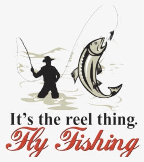 Fly Fishing Fishing Rod Clip Art - Rainbow Trout Fishing Cartoon , Free ...