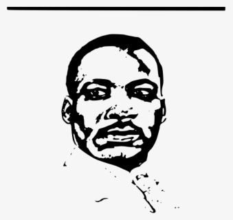 Martin Luther King Cartoon Drawing , Free Transparent Clipart - ClipartKey