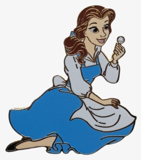 Belle Blue Costume Dress Adult Clipart , Png Download - Cartoon Belle ...