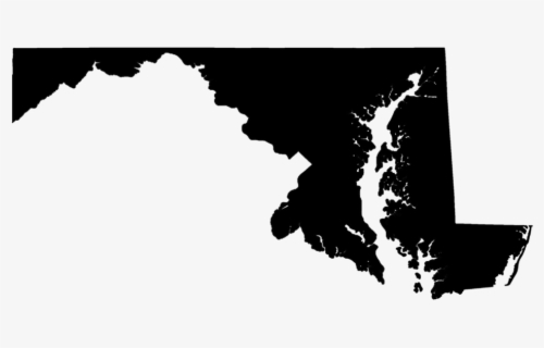 Maryland State Outline - Maryland Vector Map Free , Free Transparent ...