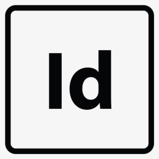 Adobe Indesign Icon Indesign Logo Png Black And White Free Transparent Clipart Clipartkey