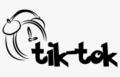 #tik Tok - Clipart Pink Tik Tok , Free Transparent Clipart - ClipartKey