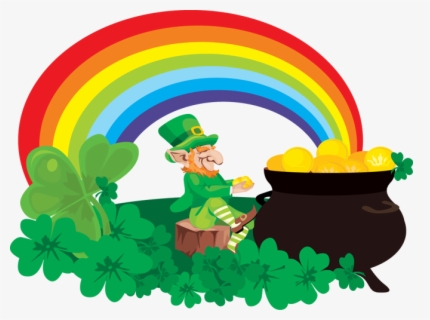 Download Rainbow Clipart 3 Rainbow Pot Of Gold Clipart Free Transparent Clipart Clipartkey