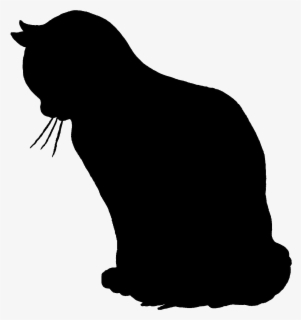 Free Cat Silhouette Clip Art with No Background - ClipartKey