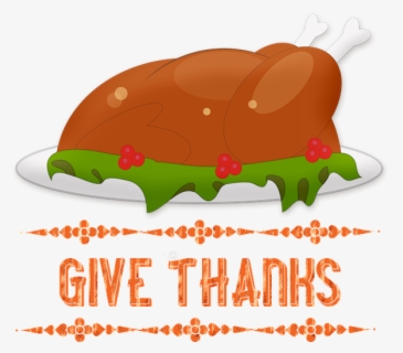 Thanksgiving Clipart Give Thanks - Religious Thanksgiving Clipart Black ...