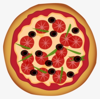 Pattern Clipart Pizza - Circle Pizza Clipart , Free Transparent Clipart ...