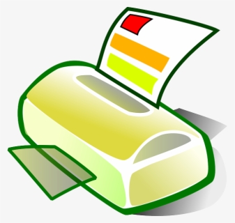 Printer Clipart Computer Printer - Computer Printer Clipart Black And ...
