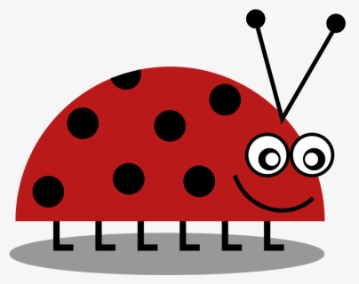 Ladybug - Living And Non Living Things Cartoon , Free Transparent ...