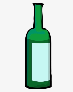 Bottle Clipart Green Bottle - Wine Bottle Clip Art , Free Transparent ...