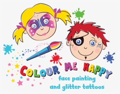 Free Face Painting Clip Art with No Background - ClipartKey
