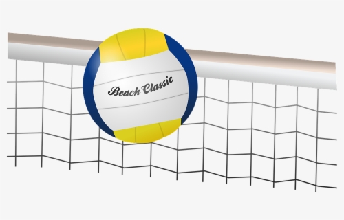 Volleyball Beach Ball Play - White Volleyball Png Outline , Free ...