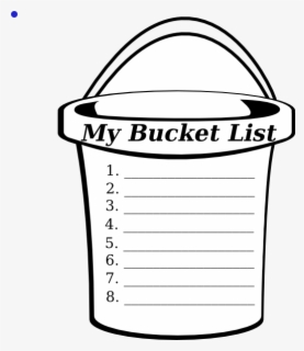 Bucket List Clipart