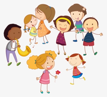 Transparent Children Being Kind Clipart - Png Playing Children Clipart ...