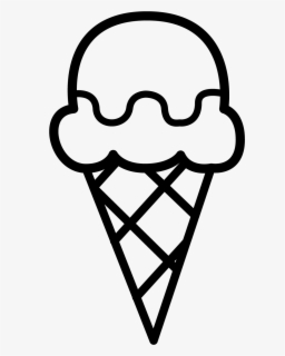 Free Ice Cream Black And White Clip Art With No Background Clipartkey