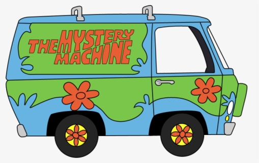 Scooby Doo In Front Of Mystery Machine Transparent - Scooby Doo Cartoon ...