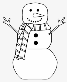 Free Snowman Black And White Clip Art With No Background Clipartkey