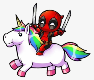 Unicorn Unicornio Picsart Creative Deadpool Unicornio Png Free Transparent Clipart Clipartkey