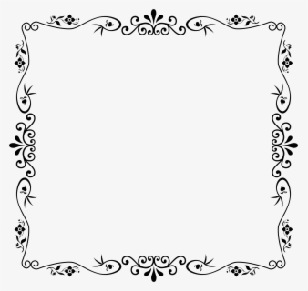 Frames Svg Vintage - Decorative Vintage Style Frame , Free Transparent ...