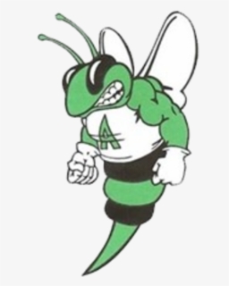 Transparent Hornet Clipart Black And White - Azle Hornets Logo , Free ...