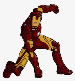 Color Iron Man Dibujo Free Transparent Clipart Clipartkey