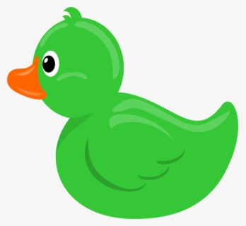 green rubber ducky