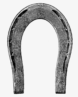 Horseshoe Template Printable - Horse Shoe Outline White , Free ...