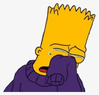 Transparent Sadboys Png - Draw Bart Simpson Sad , Free Transparent ...