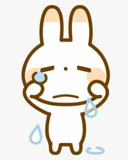 Crying Rabbit - Crying Rabbit Clipart , Free Transparent Clipart ...