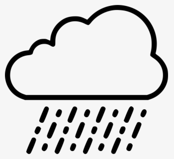 Rain Drops Drawing At Getdrawings - Transparent Background Cloud Icon ...