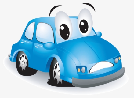 Car With Flat Tire Clipart - Cartoon , Free Transparent Clipart ...