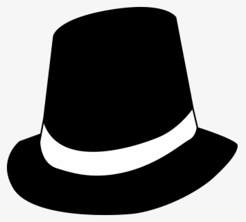 Free Top Hat Black And White Clip Art With No Background Clipartkey